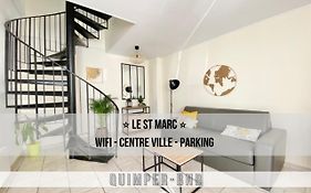 Le St Marc - Theatre De Cornouaille - Wifi - Parking Prive - Entree Autonome